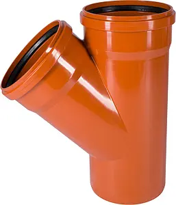 Тройник наружный D=200x200мм Угол 45° Ostendorf KGEA 223300 Тройник наружный D=200x200мм Угол 45° Ostendorf KGEA 223300, 1