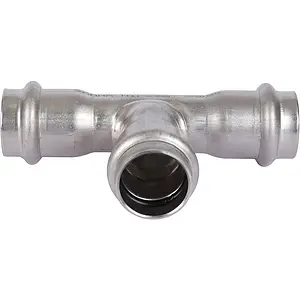 Тройник пресс соединительный 22мм Sanha NiroSan 9130 6913022, 2