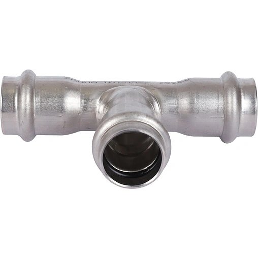 Тройник пресс соединительный 22мм Sanha NiroSan 9130 6913022