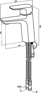 Смеситель для раковины Am.Pm Spirit хром F7002100 Смеситель для раковины Am.Pm Spirit хром F7002100, 2