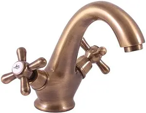 Смеситель для раковины Rav Slezak Morava retro бронза MK128.5SM Смеситель для раковины Rav Slezak Morava retro бронза MK128.5SM, 1