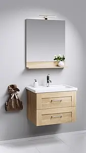 Тумба-умывальник подвесная Aqwella Foster 60 дуб сонома FOS01062DS+4640021060773 Тумба-умывальник подвесная Aqwella Foster 60 дуб сонома FOS01062DS+4640021060773, 4