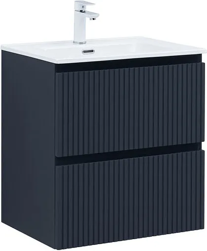 Тумба под умывальник подвесная Aquanet Джейн (Flat) 60 маренго 00335427