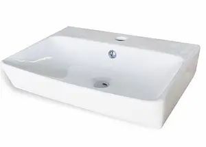 Тумба-умывальник подвесная Comforty Штутгарт 60 дуб тёмно-коричневый/чёрный 00004151039CF, 3