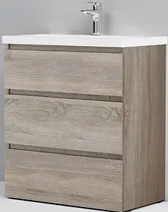 Тумба под умывальник напольная Am.Pm Gem S 75 дуб светлый M91FSX0752OF Тумба под умывальник напольная Am.Pm Gem S 75 дуб светлый M91FSX0752OF, 1