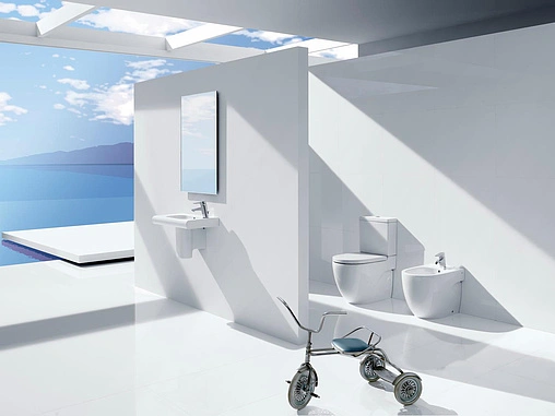 Унитаз-компакт Roca Meridian белый 342248000+341242000