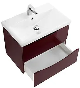 Тумба-умывальник подвесная BelBagno MARINO-CER 60 Bordo Lucido MARINO-CER-600-2C-SO-BRDL-P+BB-0320-60-LVB Тумба-умывальник подвесная BelBagno MARINO-CER 60 Bordo Lucido MARINO-CER-600-2C-SO-BRDL-P+BB-0320-60-LVB, 5