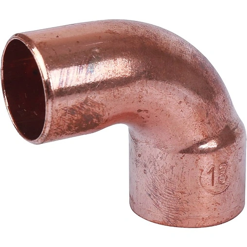 Уголок однораструбный пайка 18мм угол 90° Sanha 5092 1509218