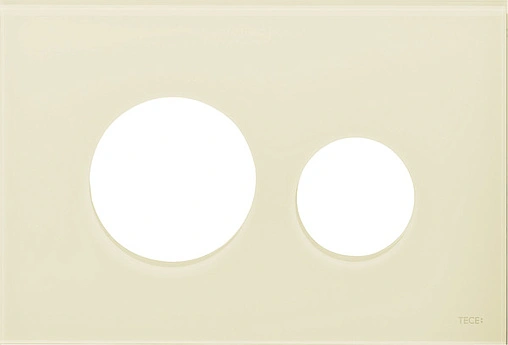 Лицевая панель TECEloop Modular стекло/слоновая кость (Alape) 9240680