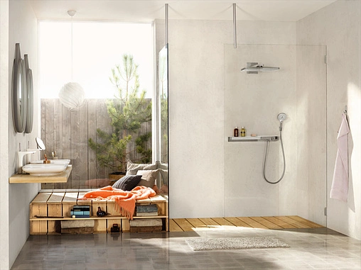 Термостат для душа Hansgrohe ShowerTablet Select 700 хром 13184000