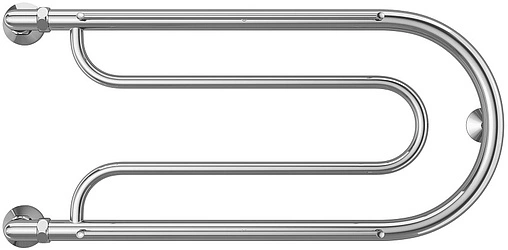 Полотенцесушитель водяной Terminus Фокстрот 1&quot; БШ 320х700 полированная сталь 4620768881534