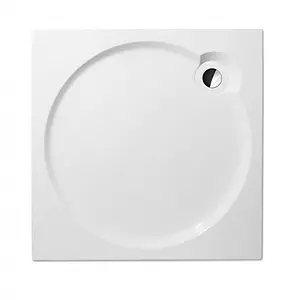 Поддон для душа акриловый низкий 800x800мм Roltechnik Aloha flat 8000282, 4