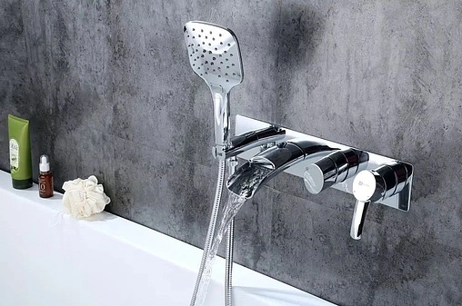 Смеситель для ванны скрытого монтажа Lemark Atlantiss хром LM3224C