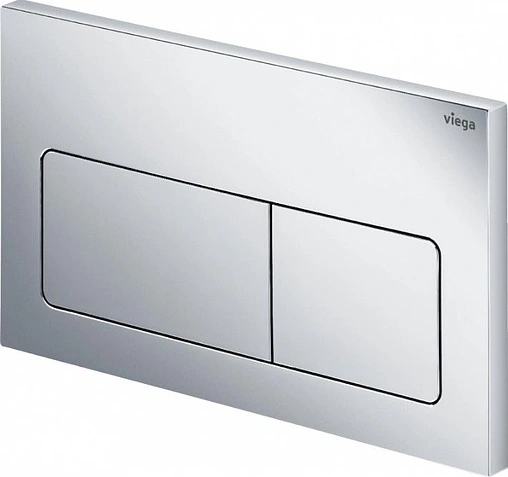 Инсталляция для подвесного унитаза Set 3 в 1 Viega Prevista Dry 8524.12 792848 с кнопкой хром глянцевый