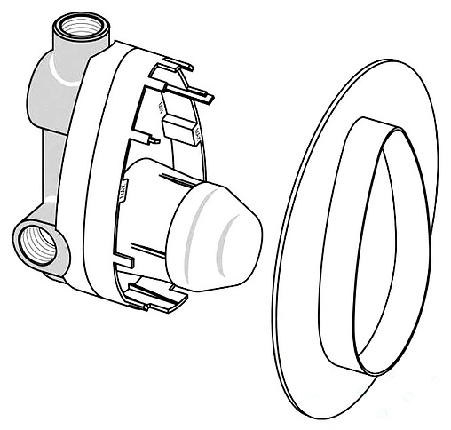 Скрытая часть Ideal Standard Attitude A2650NU