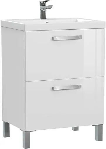 Тумба-умывальник Cersanit Melar 60 белый 64128+