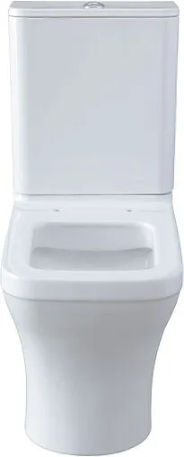 Унитаз-компакт безободковый Allen Brau Infinity белый 4.21012.20+4.XX000.20