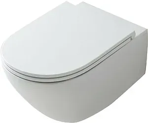 Унитаз подвесной безободковый Kerasan Aquatech белый 371401, 1