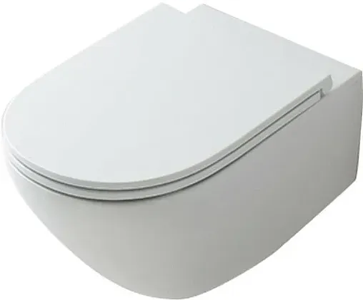 Унитаз подвесной безободковый Kerasan Aquatech белый 371401