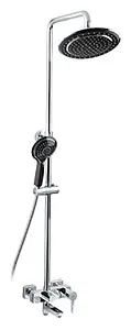 Душевая система со смесителем для ванны Timo Hette хром SX-1020/00 black, 1