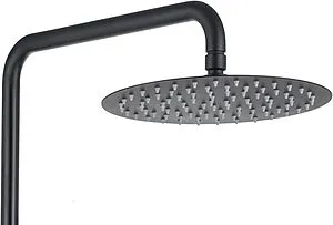 Душевая система со смесителем для ванны Aquatek Вега чёрный матовый AQ2040MB Душевая система со смесителем для ванны Aquatek Вега чёрный матовый AQ2040MB, 3