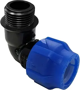 Уголок компрессионный переходной 32мм x 1&quot;н Valfex 1210012432100, 4