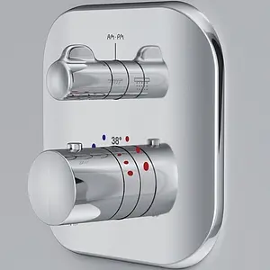 Термостат для 2 потребителей Am.Pm Sensation хром F3085500 Термостат для 2 потребителей Am.Pm Sensation хром F3085500, 3