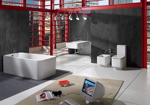 Биде напольное Roca Element белый 357574000