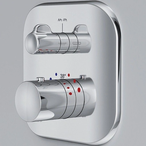 Термостат для 2 потребителей Am.Pm Sensation хром F3085500