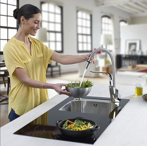 Смеситель для кухни с гибким изливом Teka IC 939 хром 339390200