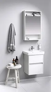 Шкаф-зеркало Aqwella City 50 дуб канадский SIT0405DK, 3