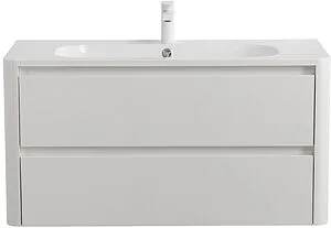 Тумба-умывальник подвесная Cezares Relax 80 Bianco Lucido RELAX-800-2C-SO-BL+CZR-800/480-LV-MR-NV Тумба-умывальник подвесная Cezares Relax 80 Bianco Lucido RELAX-800-2C-SO-BL+CZR-800/480-LV-MR-NV, 1