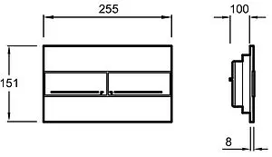 Комплект 5 в 1 Jacob Delafon Struktura E21771RU-00 с кнопкой E4316-00 белый глянцевый Комплект 5 в 1 Jacob Delafon Struktura E21771RU-00 с кнопкой E4316-00 белый глянцевый, 5