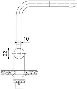 Смеситель для кухни с выдвижным изливом Franke Atlas Neo Sensor чёрный матовый 115.0625.527 Смеситель для кухни с выдвижным изливом Franke Atlas Neo Sensor чёрный матовый 115.0625.527, 3