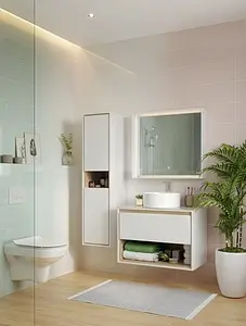 Тумба-умывальник подвесная Cersanit Louna 80 белый/дуб Эврика SP-SZ-LOU80-BL/Wh+ Тумба-умывальник подвесная Cersanit Louna 80 белый/дуб Эврика SP-SZ-LOU80-BL/Wh+, 5