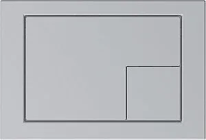 Клавиша смыва для унитаза KK-POL M10 350/PPS/107-00-00 сатин, 1