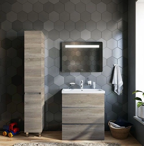 Тумба под умывальник напольная Am.Pm Gem S 75 дуб светлый M91FSX0752OF