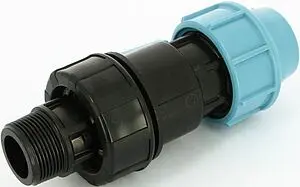 Кран шаровый с переходом на пнд трубу 20мм x ½&quot;н Unidelta 1072020002001, 5