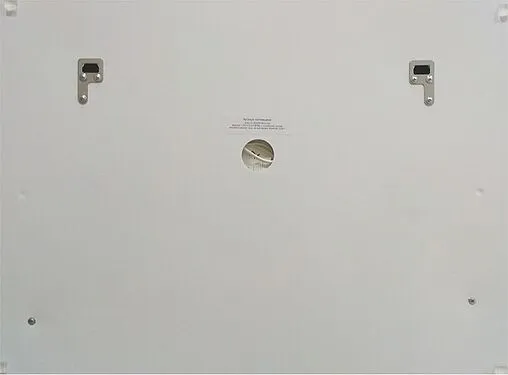 Зеркало с подсветкой Continent Glossy Led 80x60 белый ЗЛП51