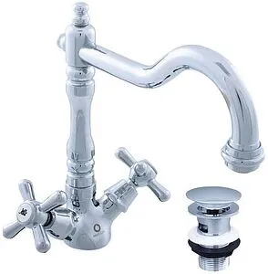 Смеситель для раковины Rav Slezak Morava retro хром MK121.5/8 Смеситель для раковины Rav Slezak Morava retro хром MK121.5/8, 4