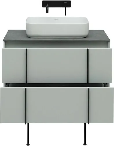 Тумба-умывальник подвесная Allen Brau Reality 80 папирус 1.32005.PWM+