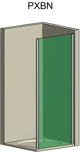 Боковая стенка 1000мм прозрачное стекло Roltechnik Proxima Line PXBN/1000 527-1000000-00-02