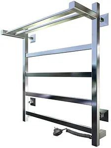 Полотенцесушитель электрический лесенка Тругор Пэк 20 кв П 60х40 полированная сталь Полотенцесушитель электрический лесенка Тругор Пэк 20 кв П 60х40 полированная сталь, 1