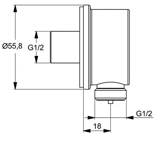 Душевая система со смесителем для душа Ideal Standard Ceraflex хром BC447AA