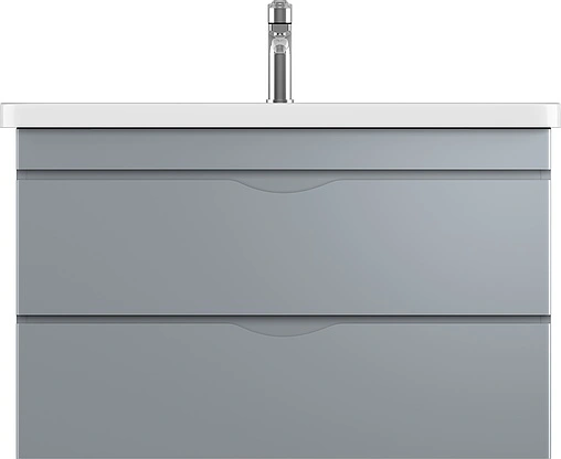 Тумба-умывальник подвесная ISVEA Neo 100 серый 21NGS329100E