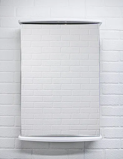 Шкаф-зеркало Айсберг Милана 60 белый DA1064HZ