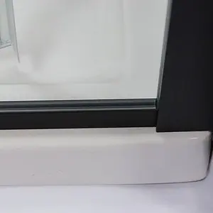 Душевое ограждение 900x1000мм прозрачное стекло Roltechnik Exclusive Line ECDO1N+ECDBN/900*1000 black elox 562-9000000-05-02+563-1000000-05-02 Душевое ограждение 900x1000мм прозрачное стекло Roltechnik Exclusive Line ECDO1N+ECDBN/900*1000 black elox 562-9000000-05-02+563-1000000-05-02, 5