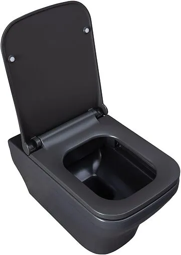 Унитаз подвесной безободковый Allen Brau Infinity антрацит 4.21011.AN