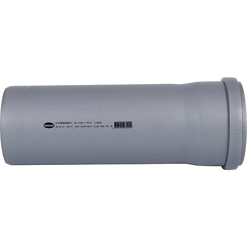 Труба канализационная внутренняя D=110мм L=1000мм Sinikon 500089 Труба канализационная внутренняя D=110мм L=1000мм Sinikon 500089