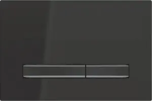 Клавиша смыва для унитаза Geberit Sigma 50 115.671.DW.2 черный глянцевый Клавиша смыва для унитаза Geberit Sigma 50 115.671.DW.2 черный глянцевый, 1